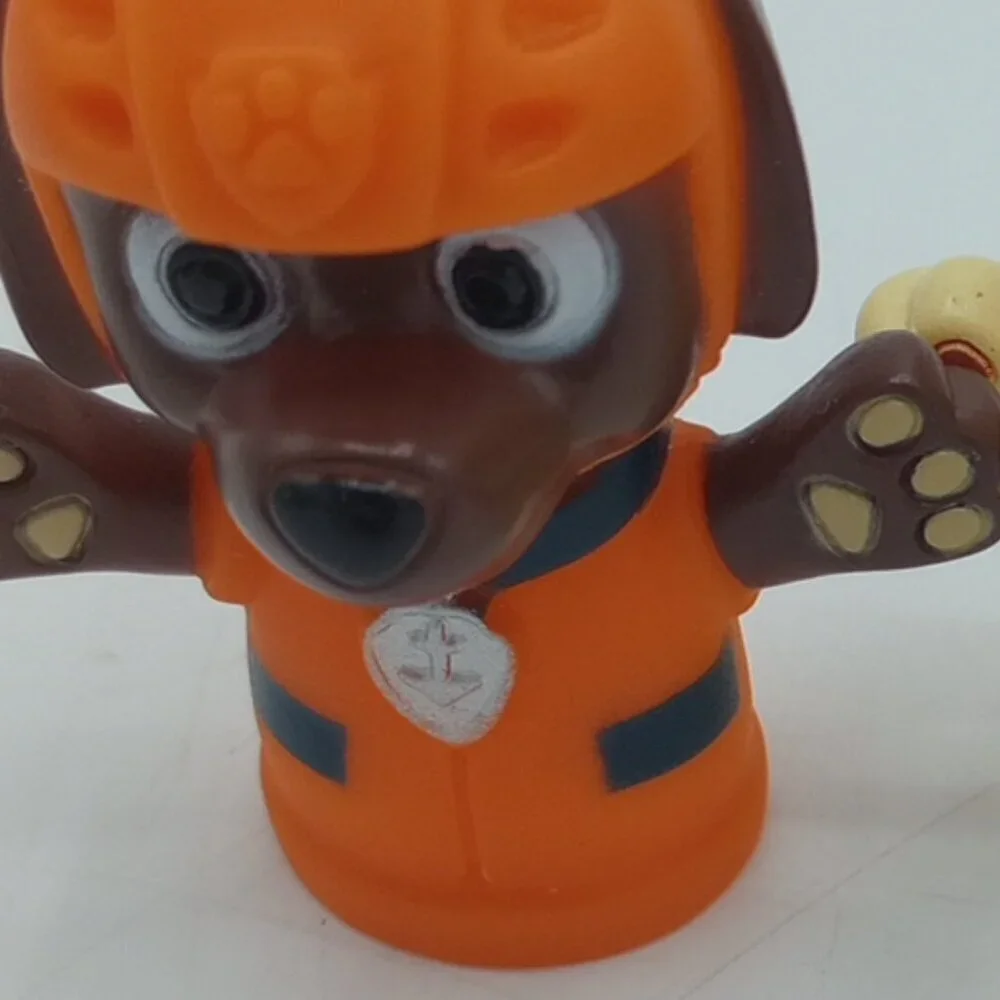 Paw Patrol Bath Finger Puppets Set of 5 Chase Marshall Skye Rubble Zuma Nickelod
